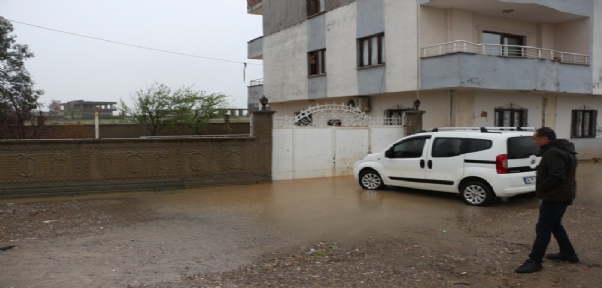 Şırnak Ve Silopi`de Bazı Evleri Su Bastı