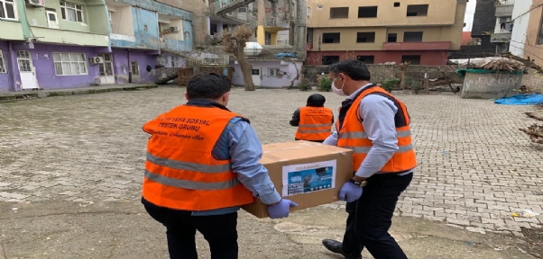 Cizre Vefa Sosyal Destek Grubu Çalışmalarına Devam Ediyor