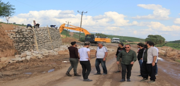 Görümlü`de çevre yolu için çalışmalara başlandı