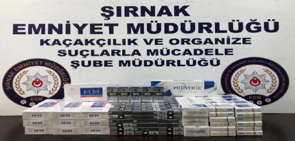 ŞIRNAK`TA KAÇAKÇILIK OPERASYONU: 13 GÖZALTI