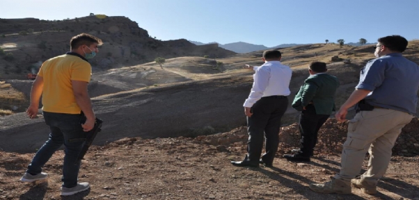 Kaymakam Işıktaş Çevre Yolunda İncelemede Bulundu