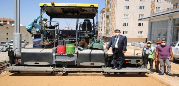 Cizre Caddesinde Yenilenme Çalışması Devam Ediyor