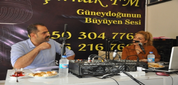 Tarım Ve Orman Müdürü Demirel, Şırnak Fm Radyo`da