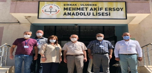 Müdür Şener Uludere`de İncelemelerde Bulundu