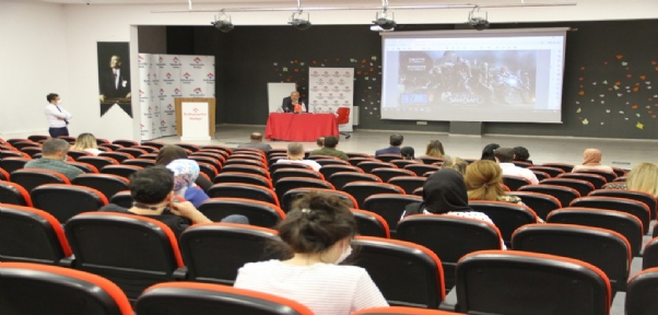 SODİMER Başkanı Eraslan Silopi`de Konferans Verdi