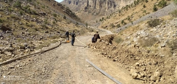 Uludere Ve Beytüşşebap`ta Yol Yapım Çalışmaları