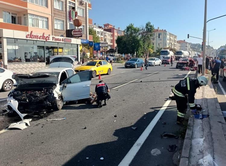 Tekirdağ’da feci kaza: 1 ölü 4 yaralı