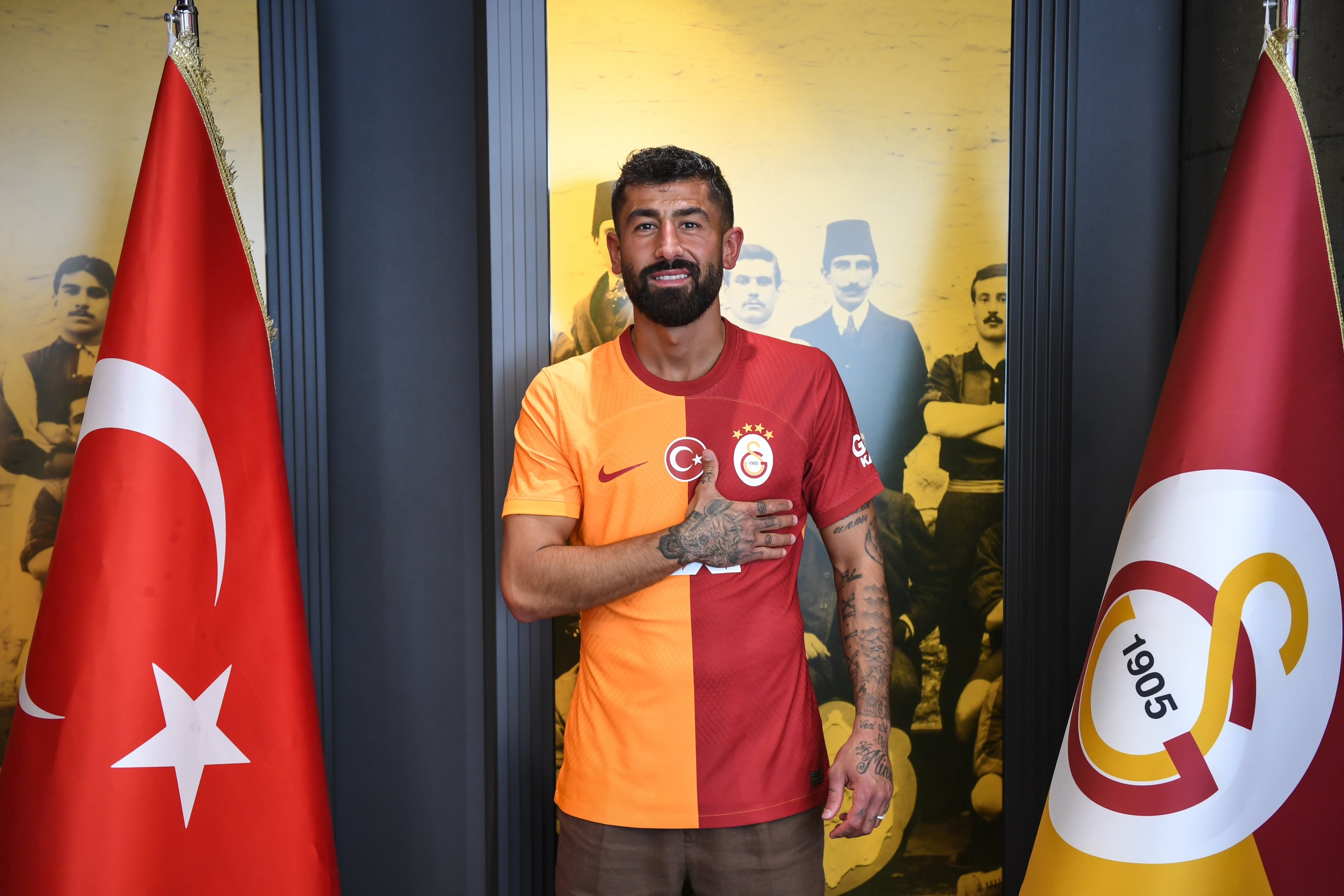 Galatasaray, Kerem Demirbay'ı açıkladı