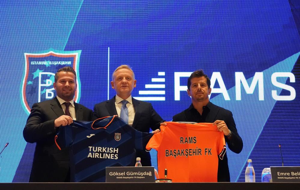 Başakşehir ile Rams Global arasında isim sponsorluğu imza töreni düzenlendi