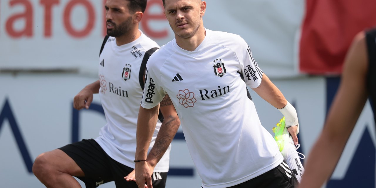 Beşiktaş'ta Milot Rashica ilk idmanına çıktı