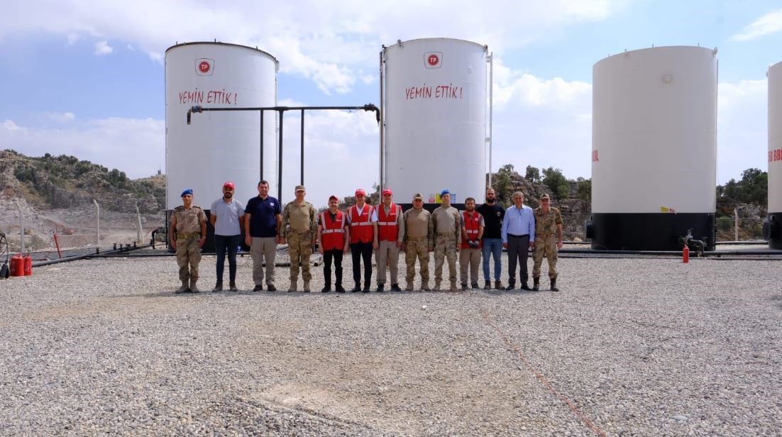 Şırnak Valisi Atay petrol sahasında incelemelerde bulundu