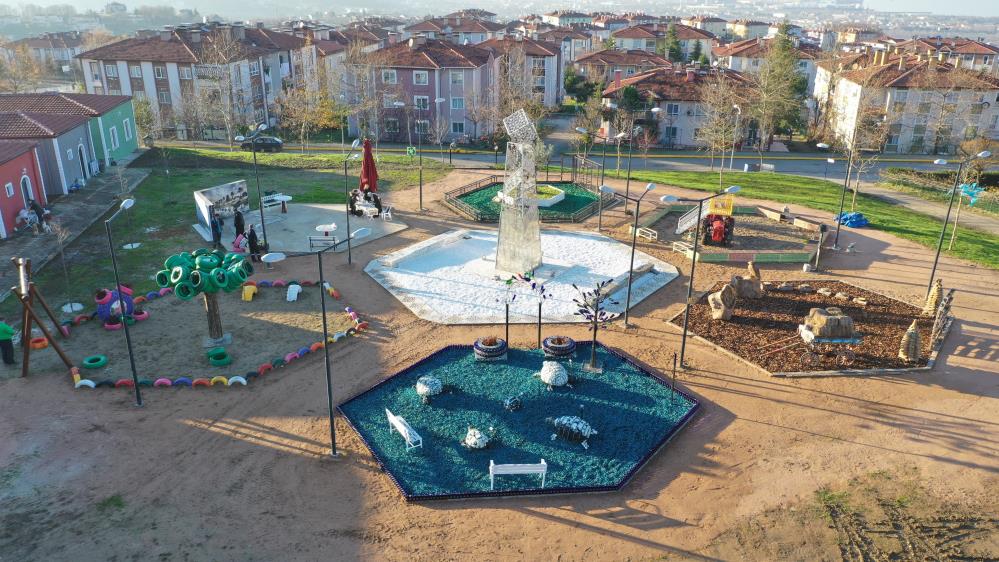 Çöplerden park yaptılar, gören şaşkına dönüyor