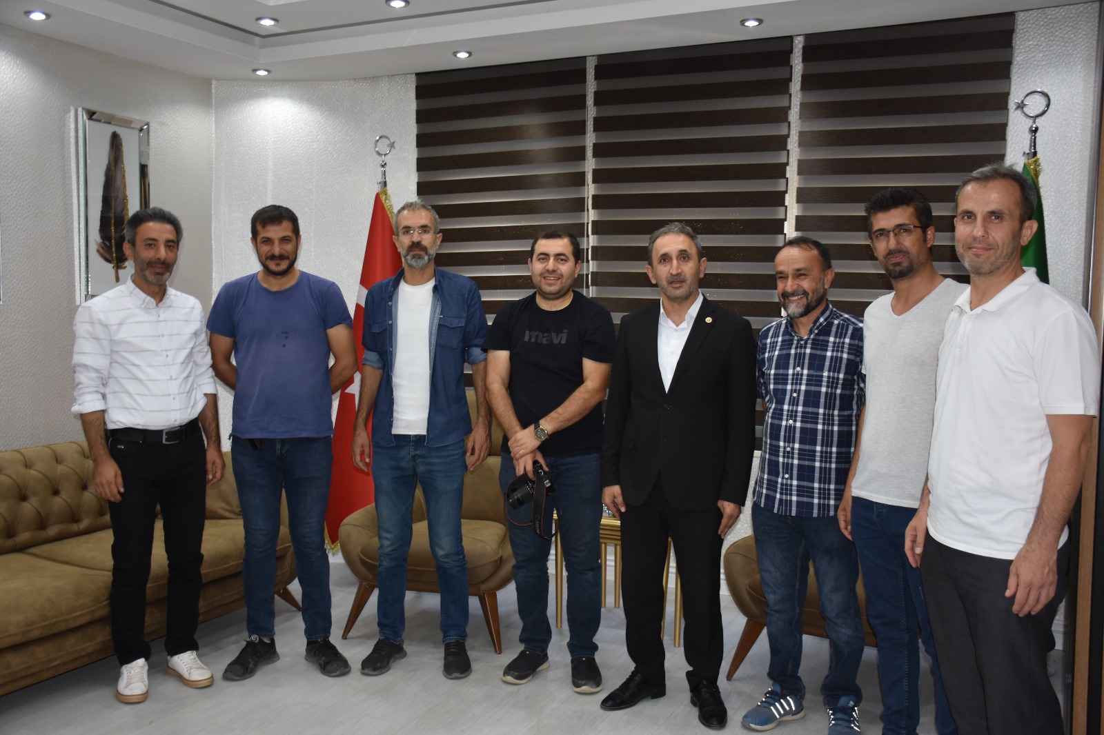 Gaziantep Milletvekili Şehzade Demir,Şırnak'ta Gazetecilerle biraraya geldi