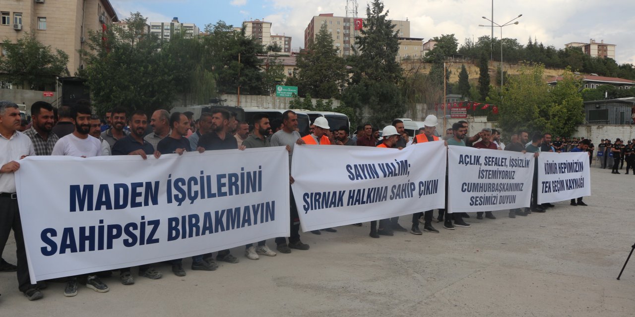 ŞIRNAK’TA MADEN İŞÇİLERİ İŞSİZ KALMA EŞİĞİNDE