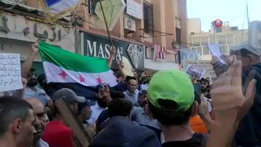 Suriye'de Dürzilerin Esad rejimini protestosu devam ediyor