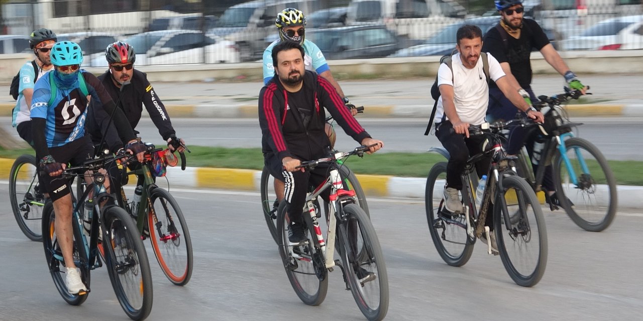 Sağlıklı Yaşam için Pedal Çevirdiler