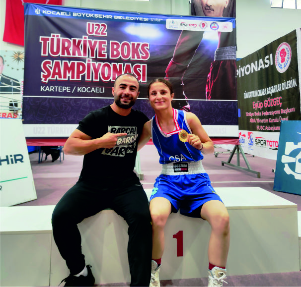 Cizreli Milli Sporcu Nurselen Yalgettekin, 48 kg da Türkiye Şampiyonu oldu