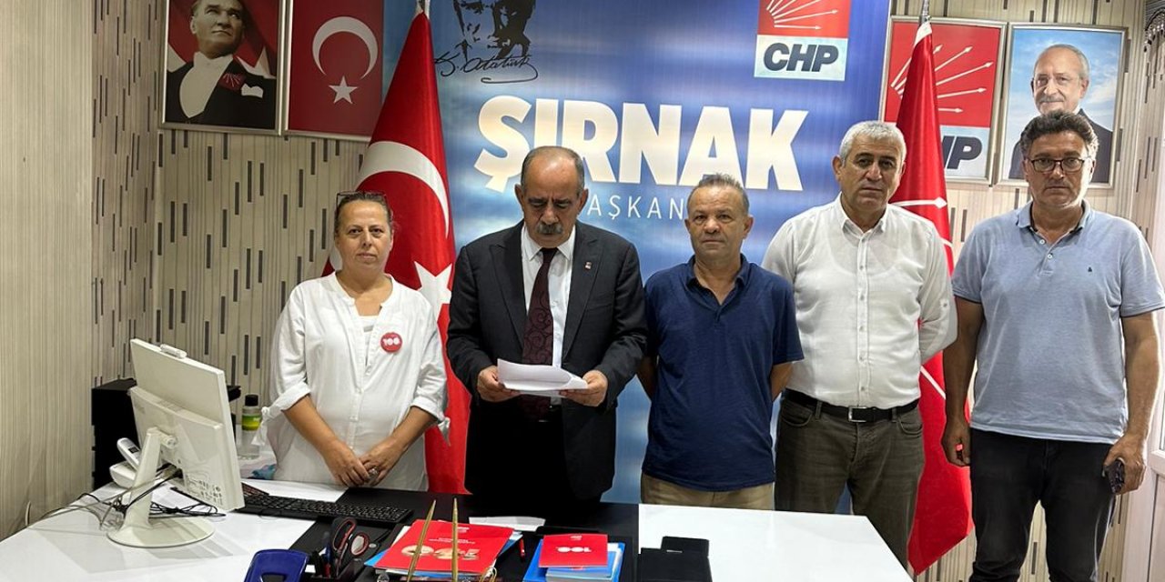 Şırnak İl Başkanı Namdar; “Atatürk'ün emaneti CHP’nin 100’üncü yılı kutlu olsun”