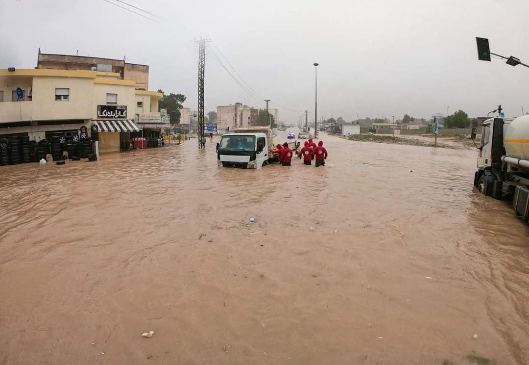 Libya'da Sel faciası: 2 Bin Ölü,6 Bin Kayıp