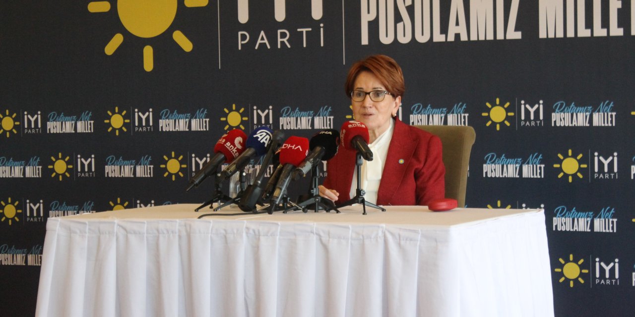 İYİ Parti lideri Akşener: “Biz ittifak  sistemini  reddediyoruz"