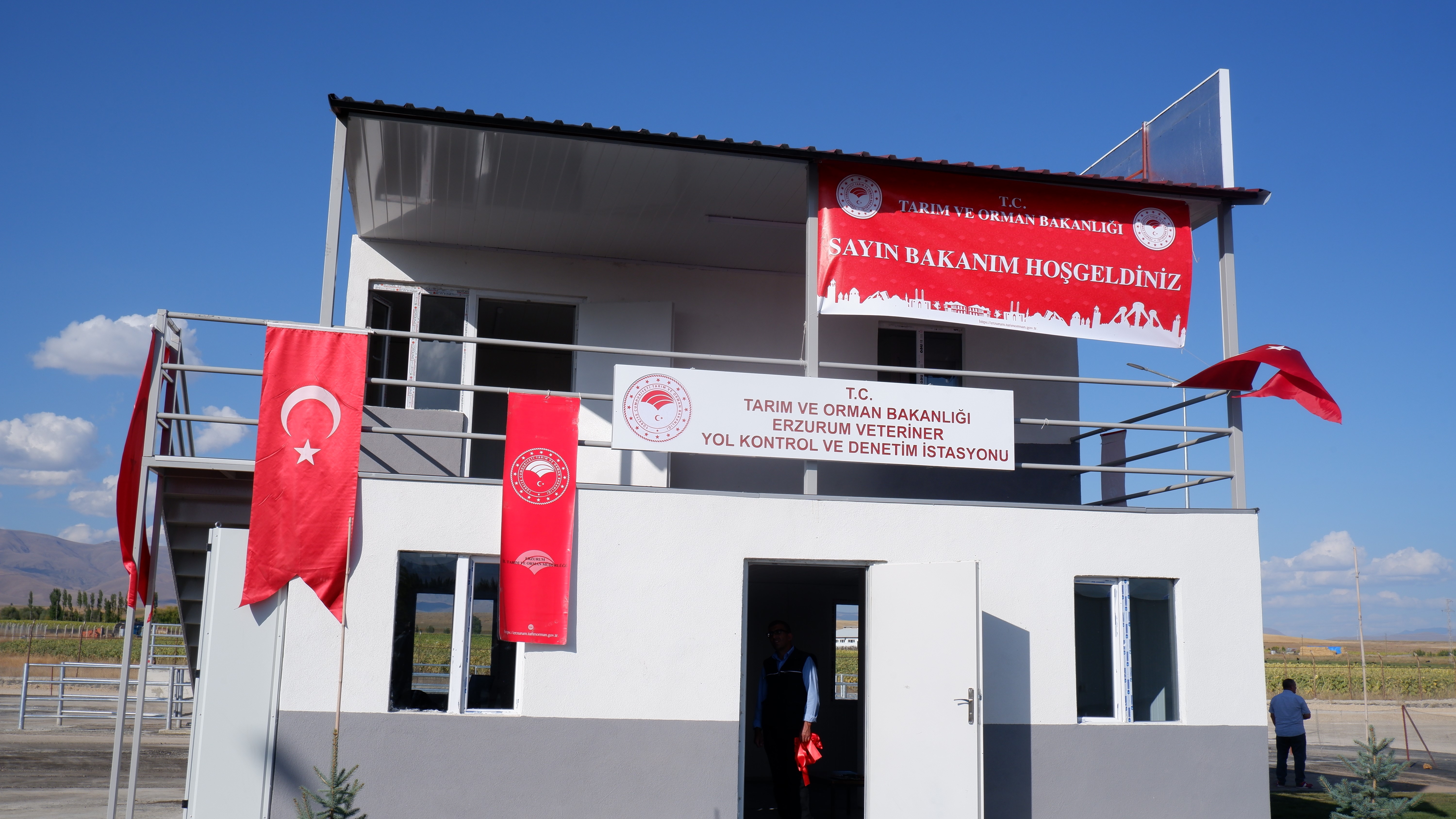 Türkiye’nin ilk “Veteriner Yol Kontrol Denetim İstasyonu” açıldı