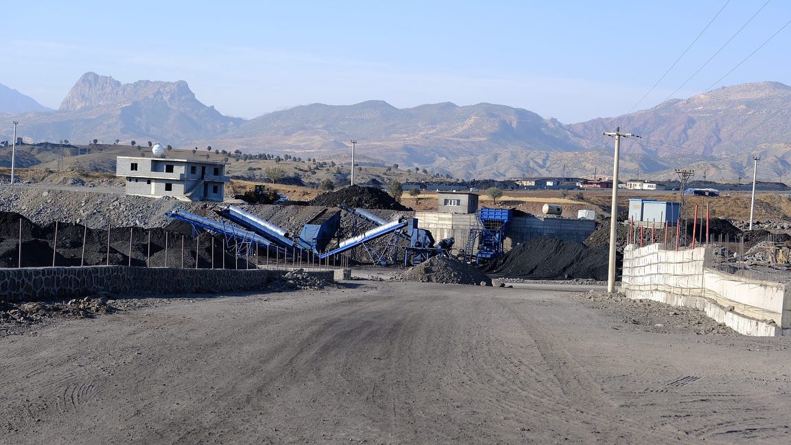 Vali Atay, Kömür Eleme Paketleme Tesislerinde İncelemelerde Bulundu