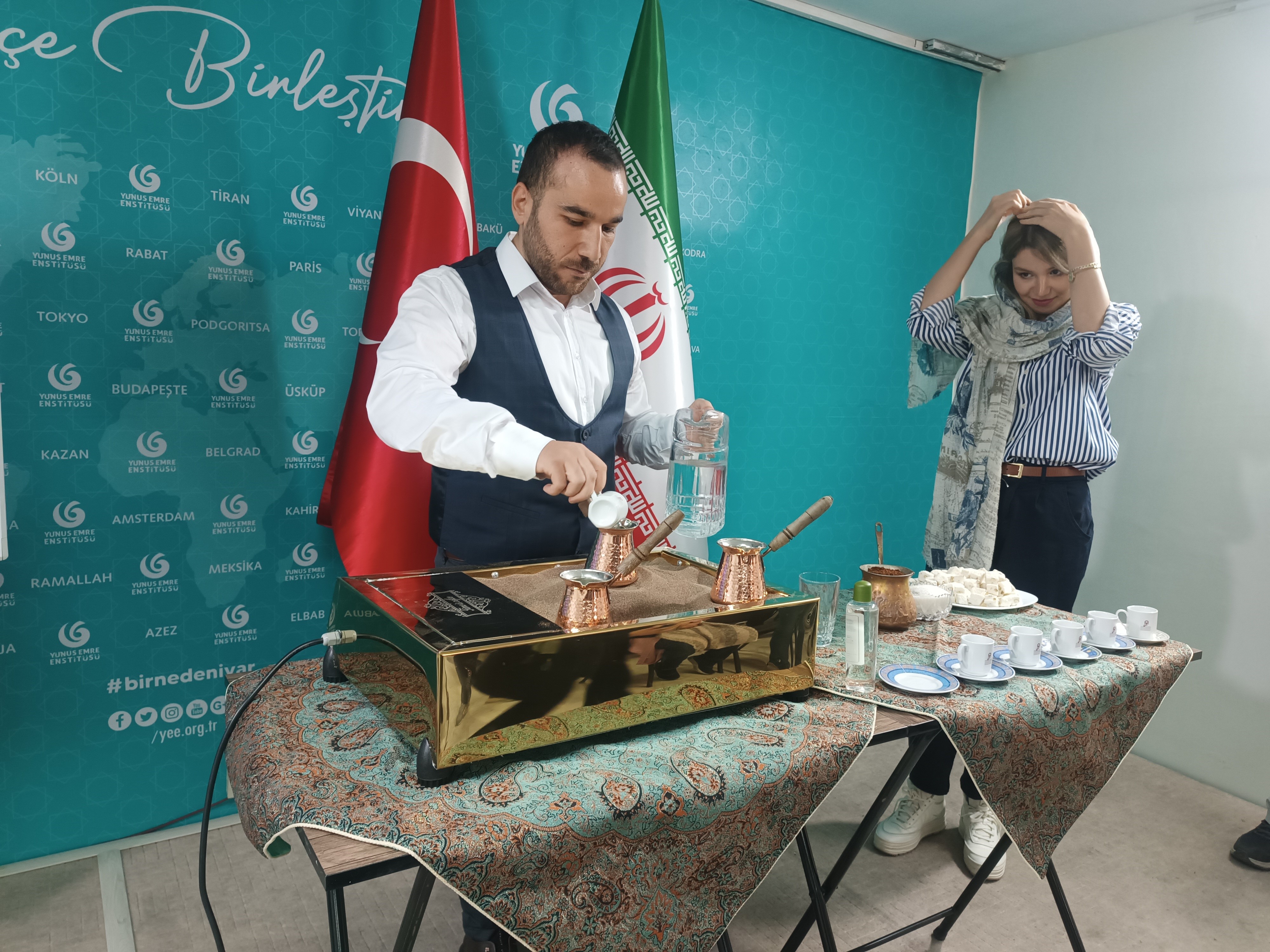 İran'da Türk Kahvesi Tanıtımı