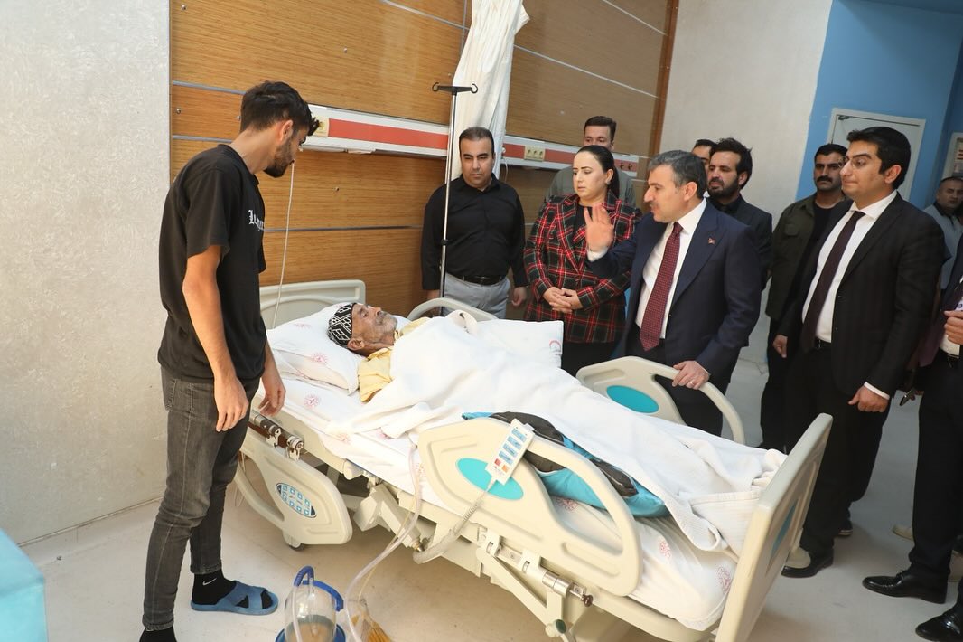 Şırnak Valisi Atay, Cizre Devlet Hastanesinde incelemelerde bulundu
