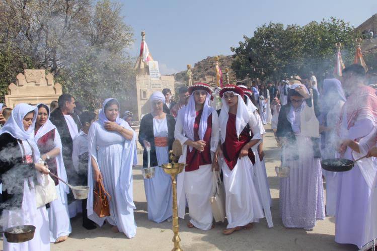 Ezidiler 33 yıldan sonra ilk defa bayramlarını Şırnak’ta kutladı