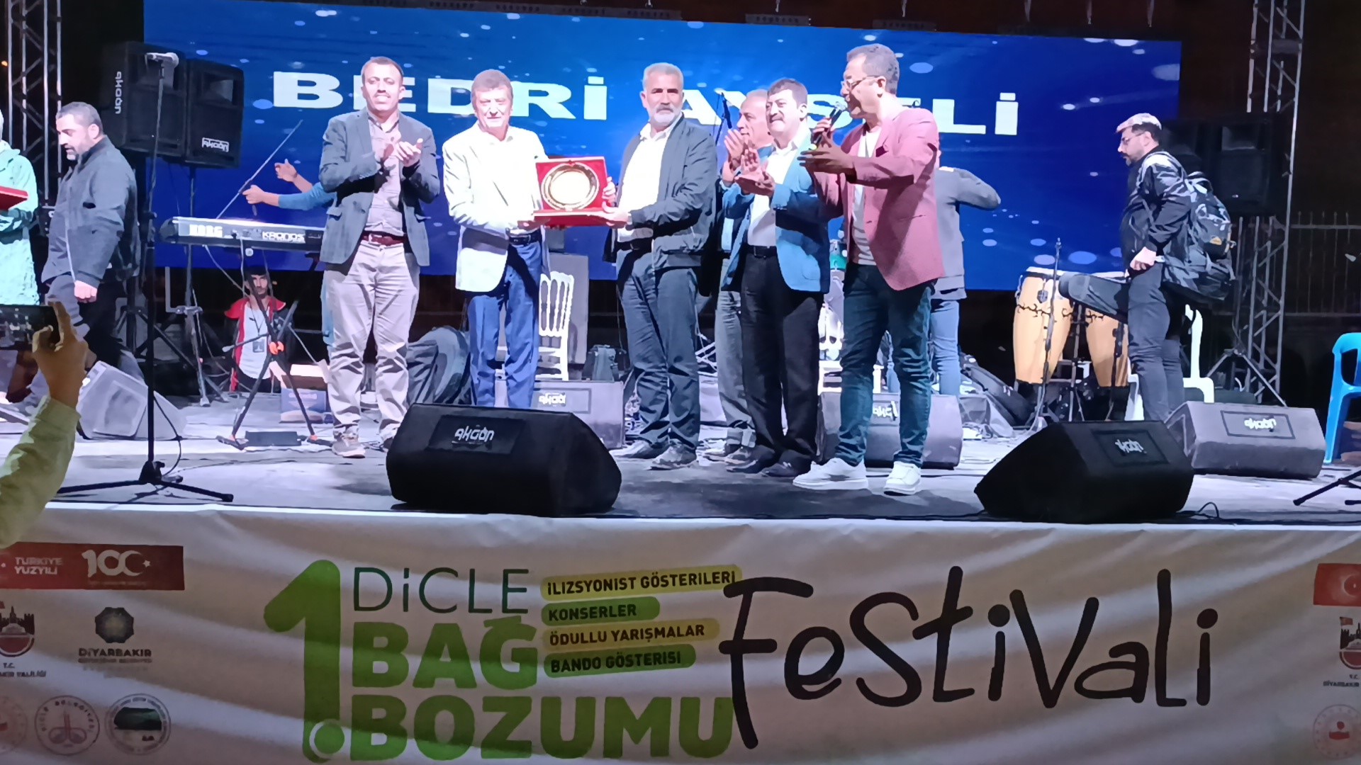 Bağ bozumu festivali konserlerle tamamlandı