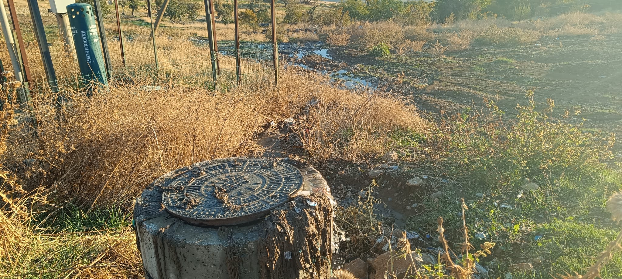 Şırnak’ta Tıkanan Logar, Bağ ve Bahçelere zarar veriyor