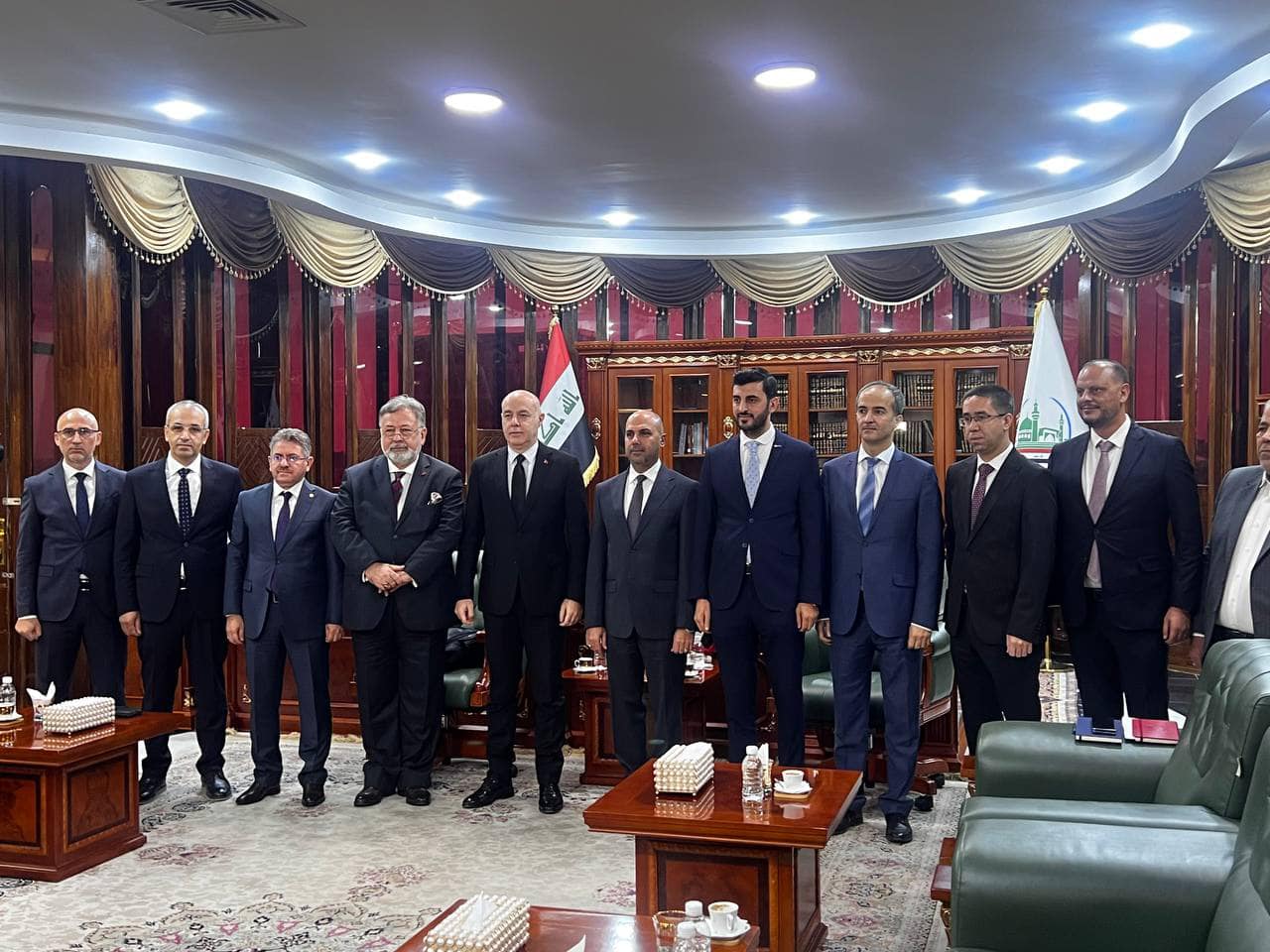 Cizre TSO Başkanı Yıldırım, Irak’ta görüşmelerde bulundu