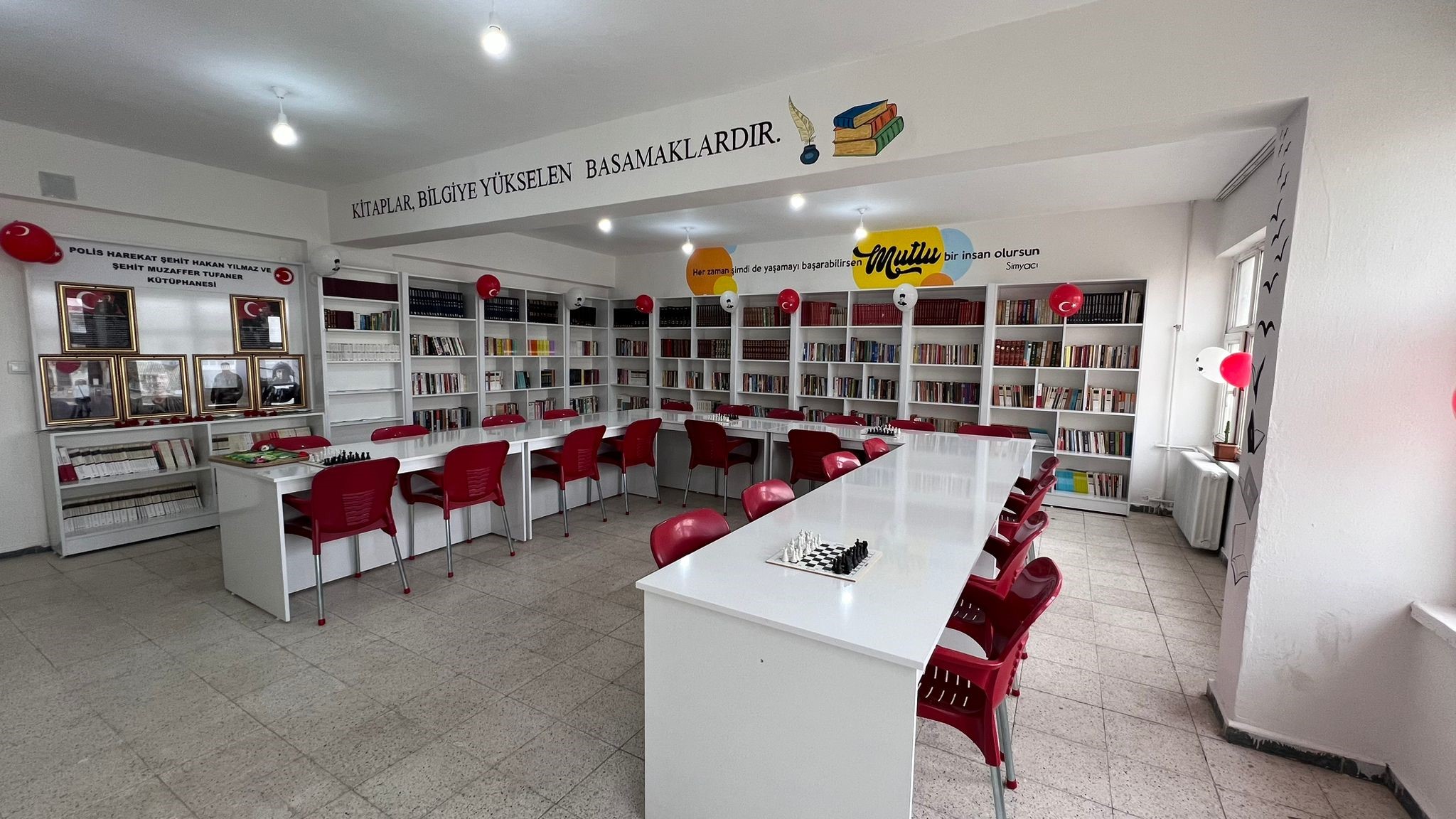 Şehit Polislerin adı,Şırnak'ta  Kütüphanede yaşatılacak