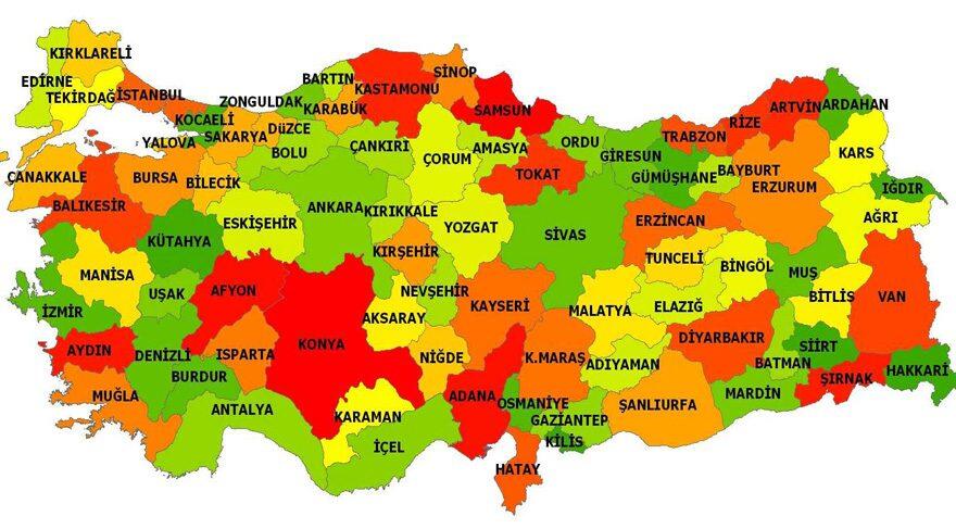 Stres ve üzüntüden uzak iller açıklandı peki yaşadığınız şehir kaçıncı sırada?