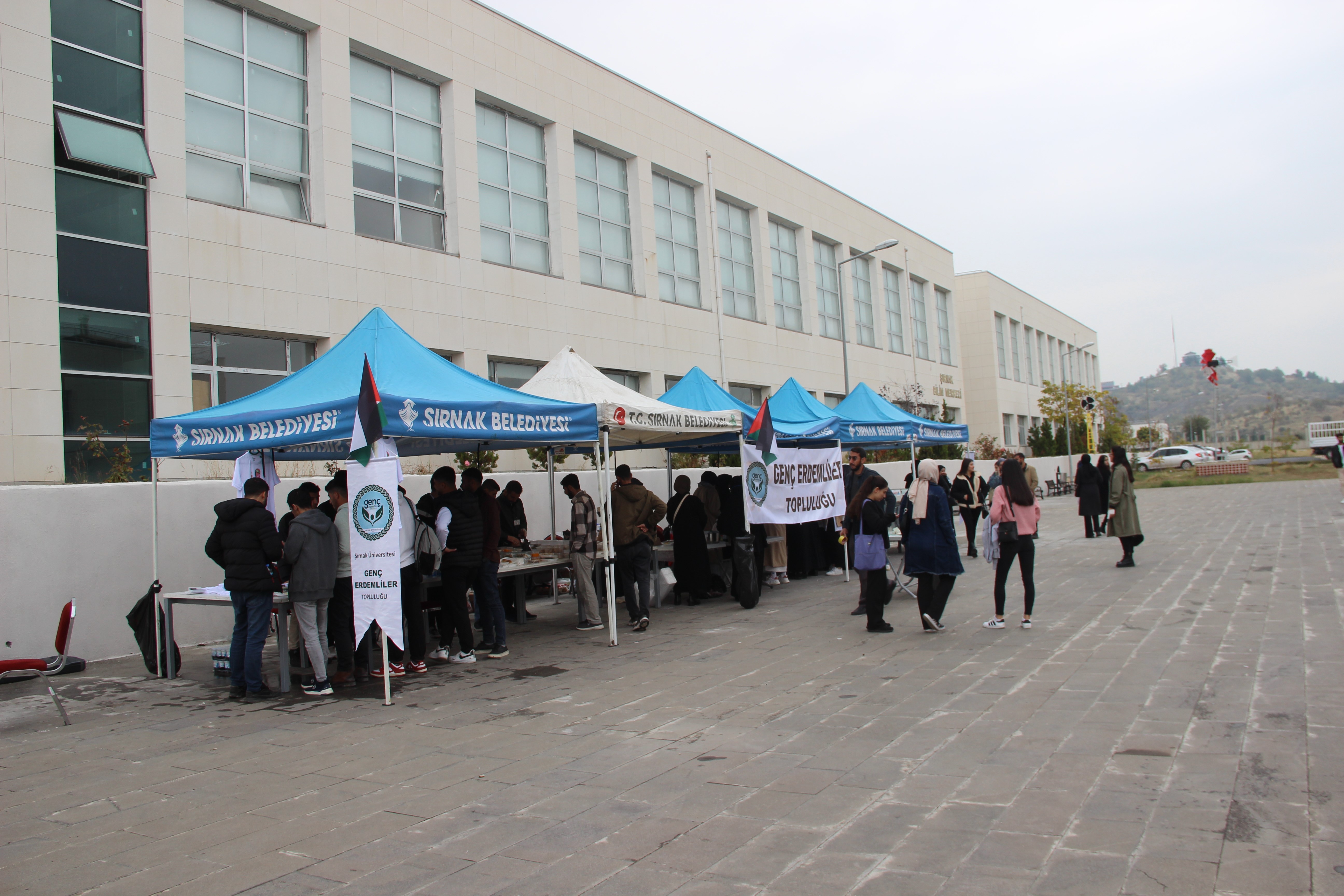 Şırnak’lı öğrencilerden Filistin'e destek kampanyası