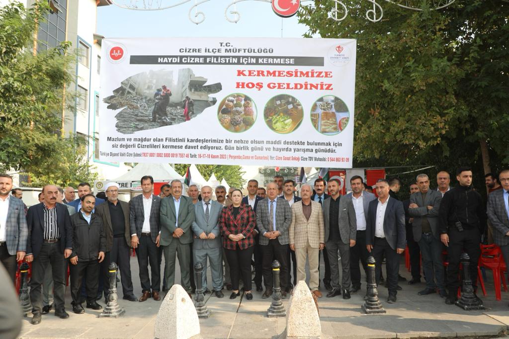 Cizre Müftülüğünden Filistin Yararına Kermes