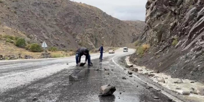 Hakkari Şırnak arası yoluna dikkat!