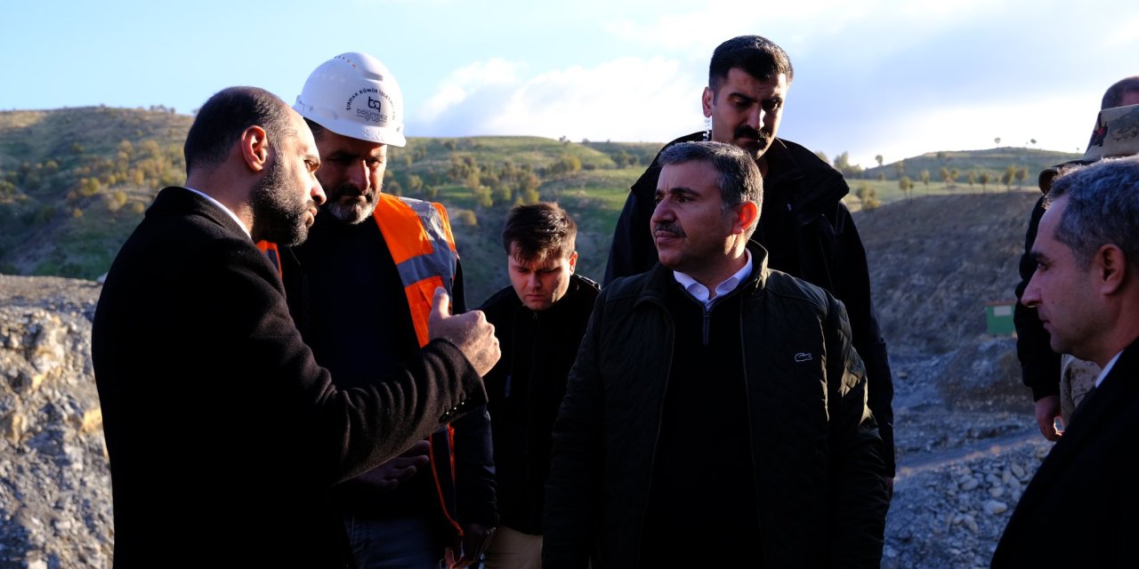 Şırnak Valisi Atay, Kömür Ocaklarını İnceledi