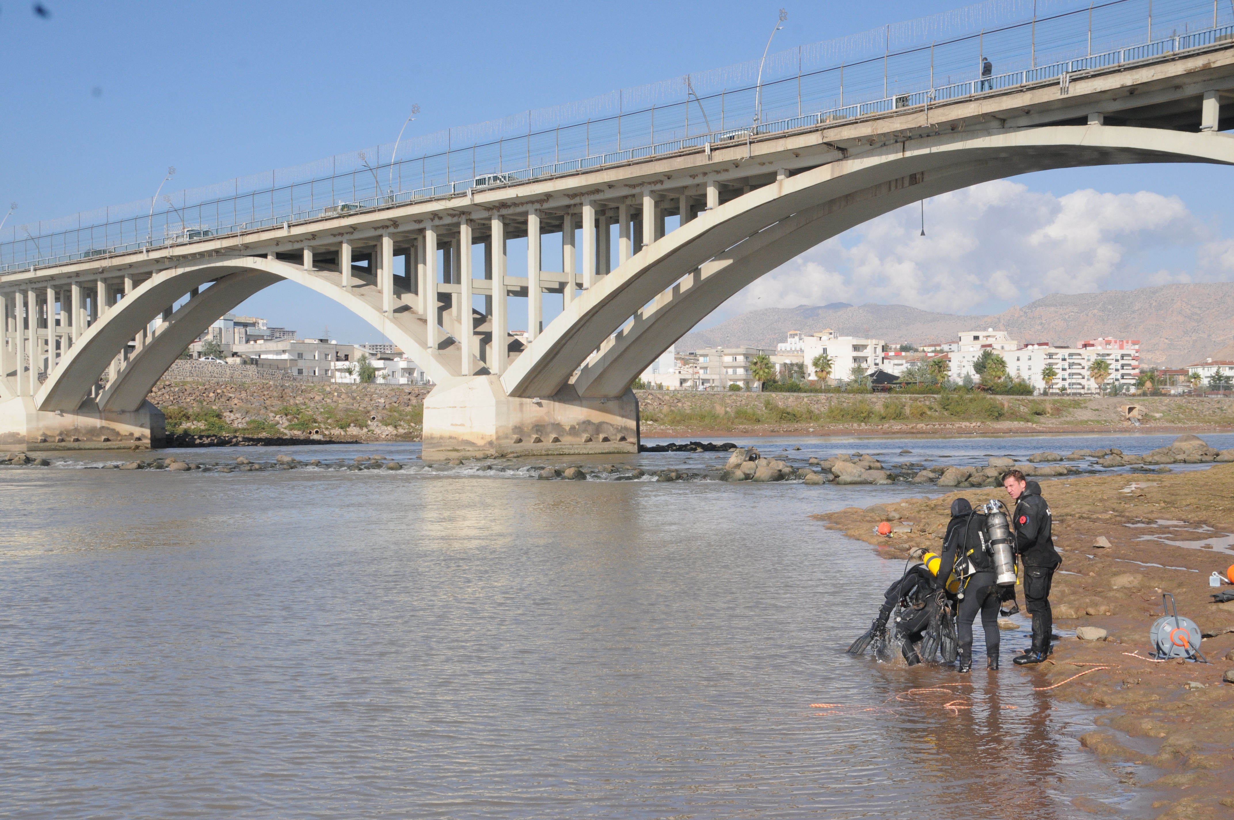 Dicle Nehrindeki Arama Çalışmaları 4.Günde