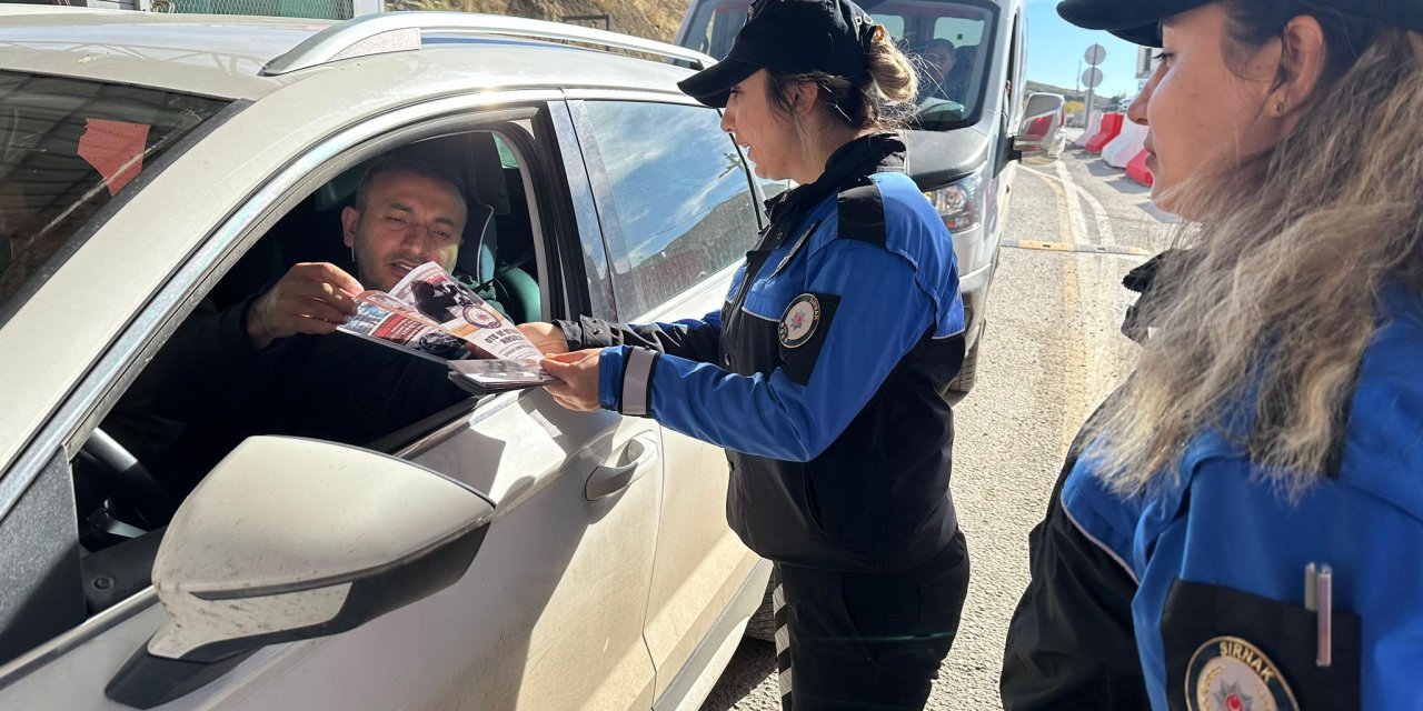 Şırnak polisi, sürücüleri telefon ve oto hırsızlığına karşı uyardı