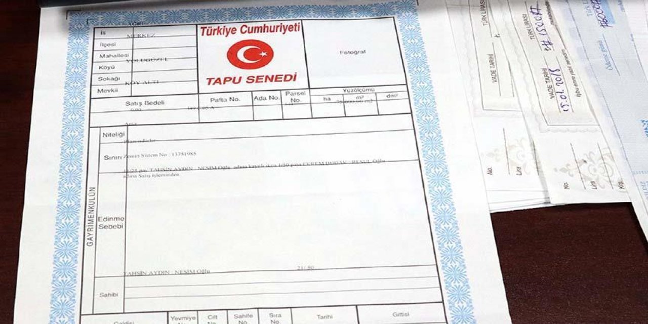 Yeni duyuru yapıldı! Tapusu olanlara uyarı:  Bunu acilen kontrol etmeniz gerek