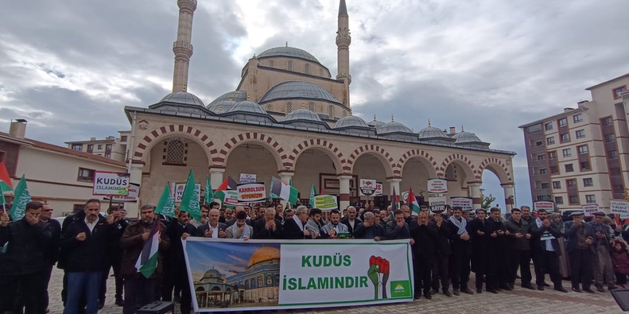 Şırnak'tan Filistin'e destek