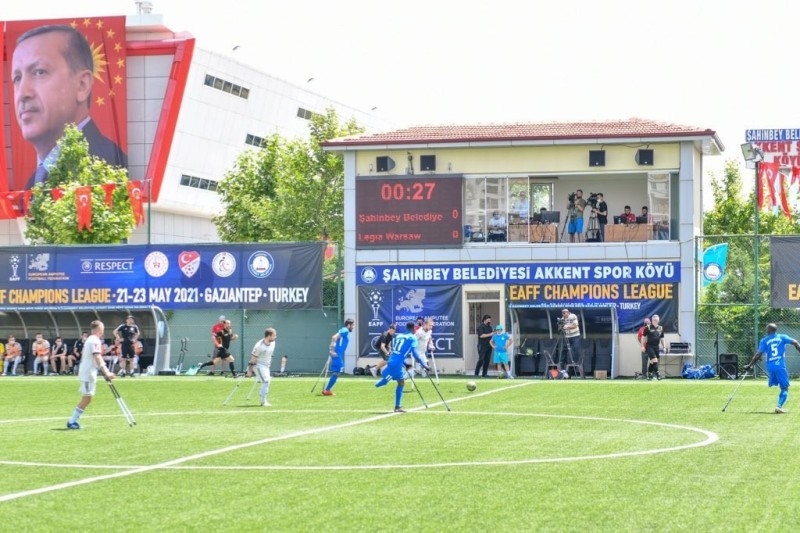 Ampute Futbol Şampiyonlar Ligi Heyecanı Gaziantep'te Başladı