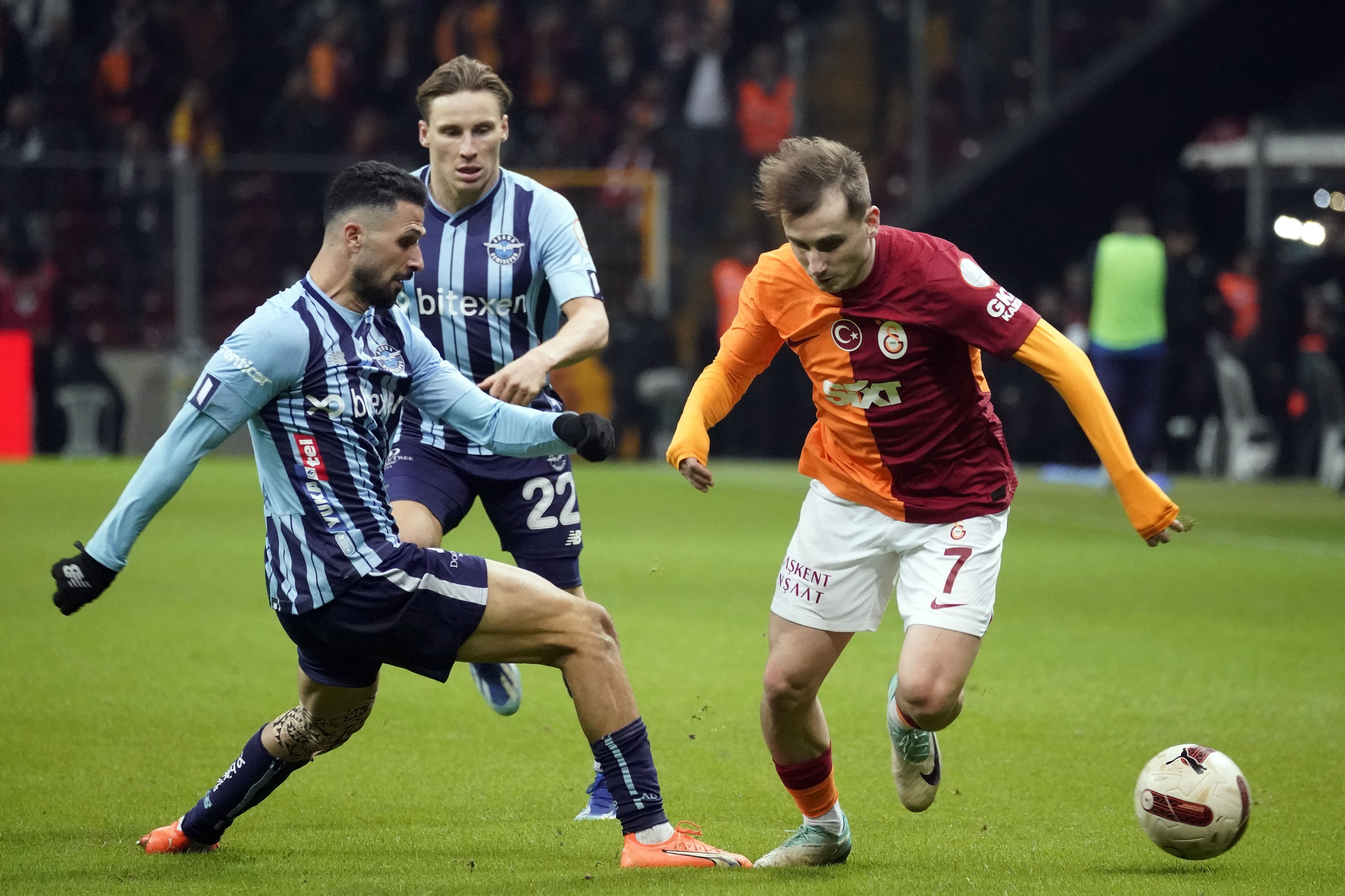 Galatasaray Adana Demir Spor karşısındaki Güzel Futbolunu 3 Golle Taçlandırdı