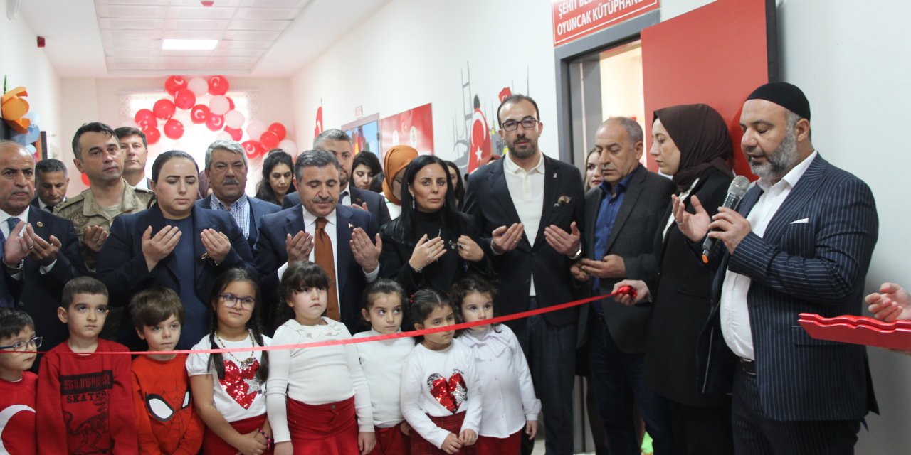 Türkiye'de İlk defa Şehit bebekler adına Cizre'de Kütüphane açıldı