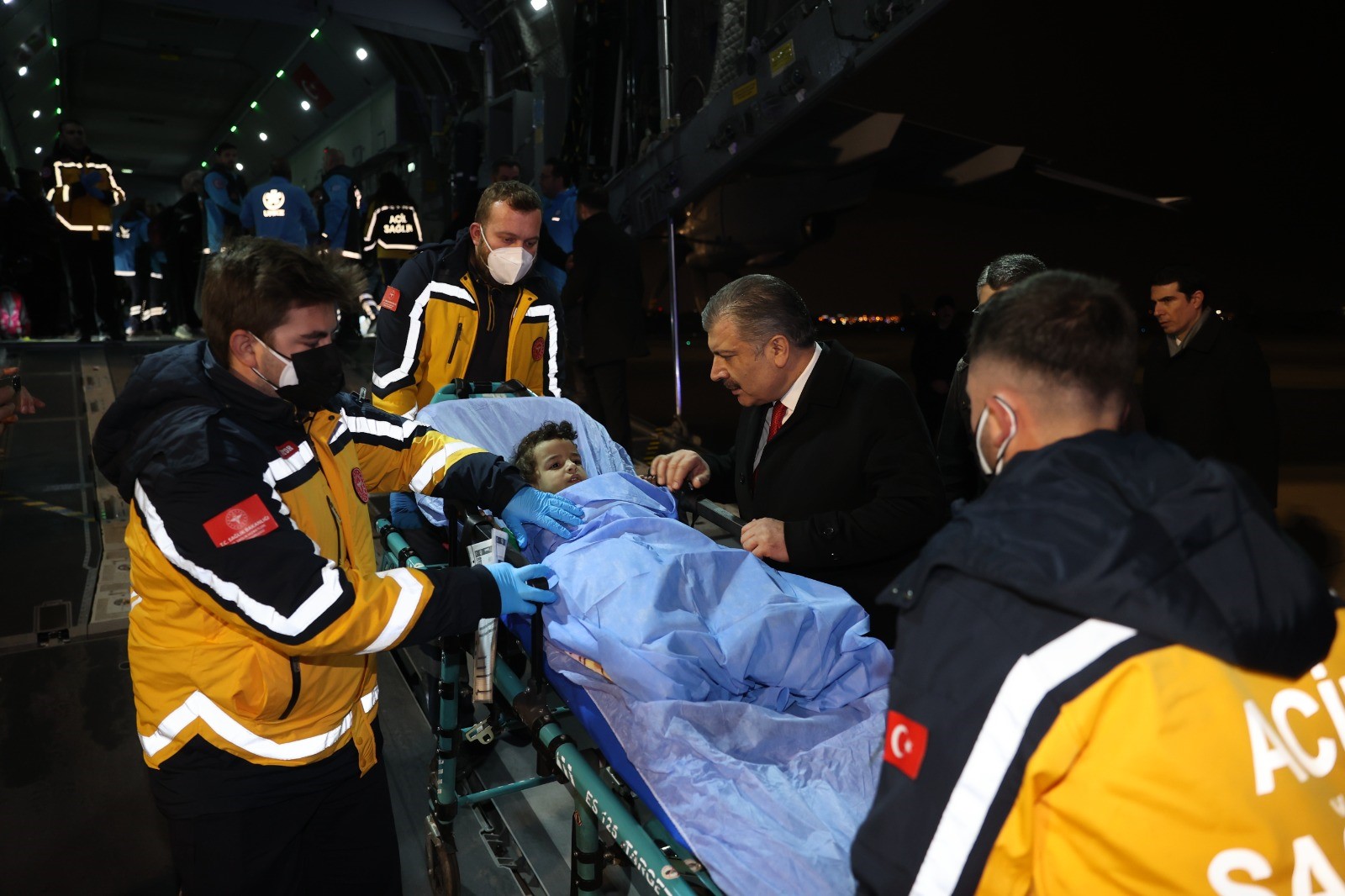 Gazze'den 182 Hasta Tedavi için Türkiye'ye getirildi