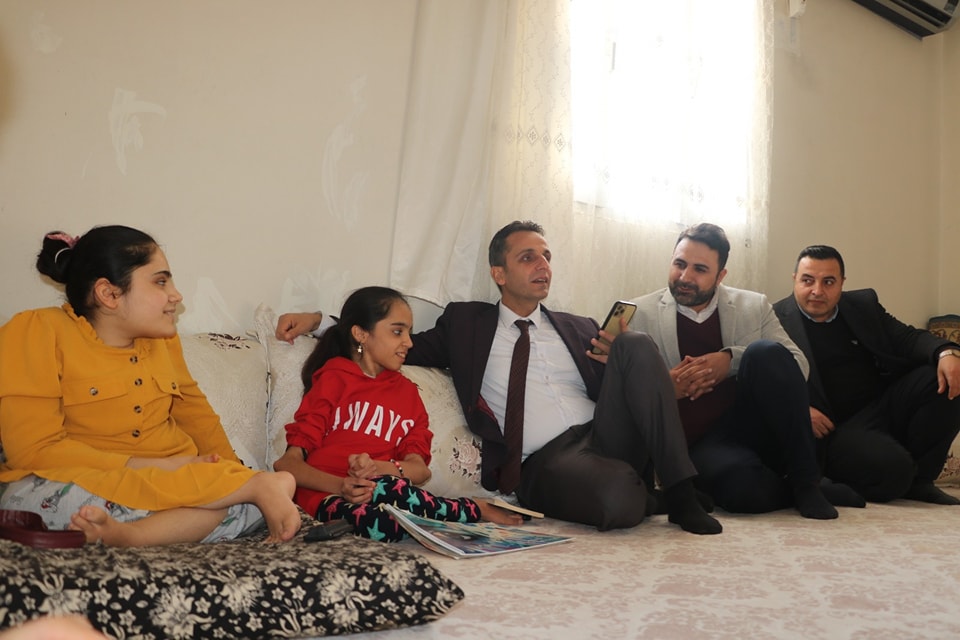 Cizre'de Öğrencilere "Evde Eğitim Hizmeti"