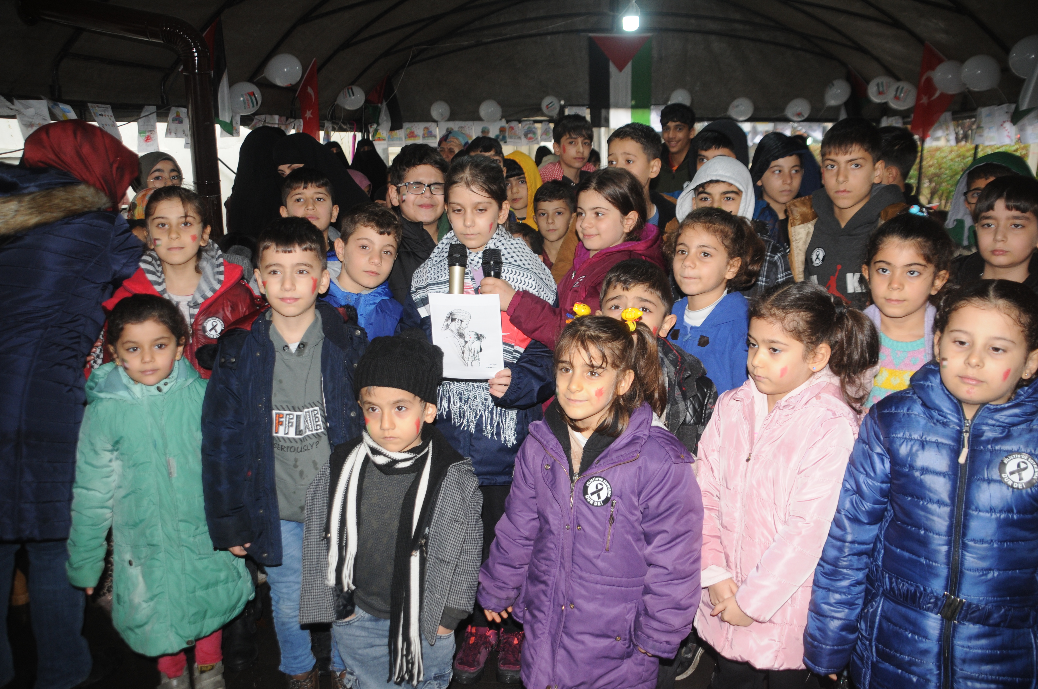 El-Cezeri’nin torunları 23 Aralık Dünya Şehit Çocuklar Gününde biraraya geldi