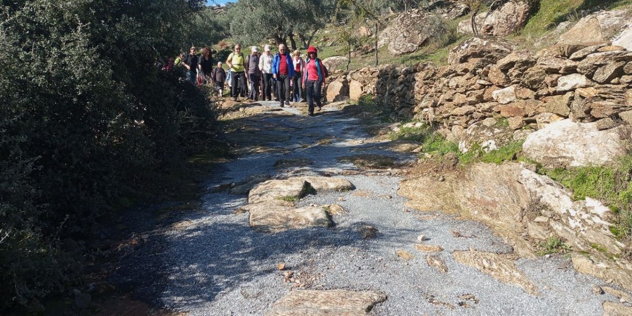 Doğaseverler, Aydın'daki antik yollara dikkat çektiler