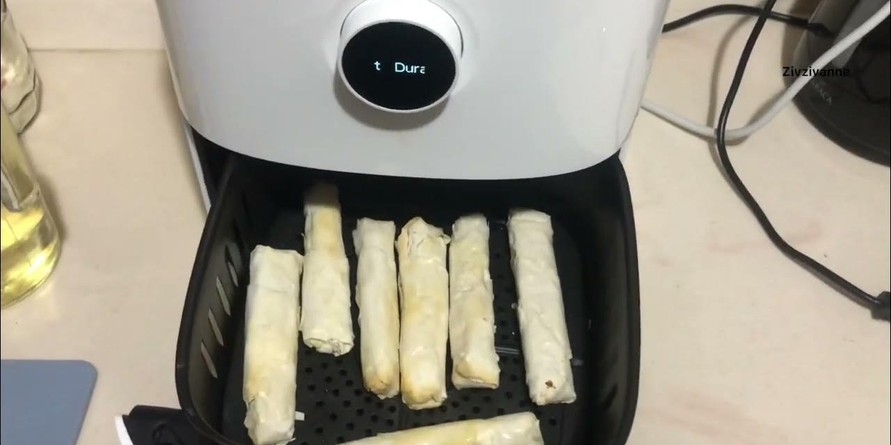 Puf puf kabaracak....  Airfryer’da sigara böreği hazırlamanın püf noktası